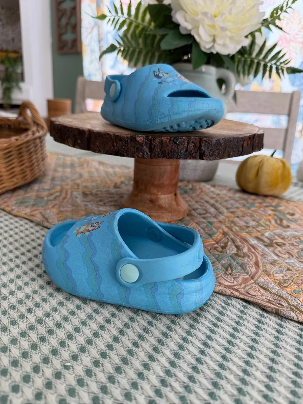 Bluey Toddler Comfort Slides Shoes Clogs Size 5/6 Toddler